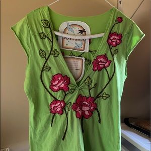 Vintage Johnny Was “joystick” shirt.  Good used condition